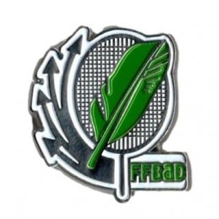 Broche verte FF-Badminton