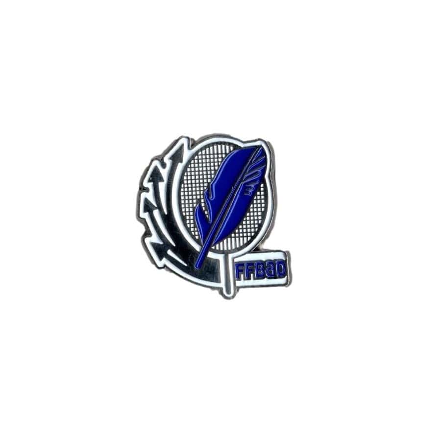 Broche bleue  FF-Badminton