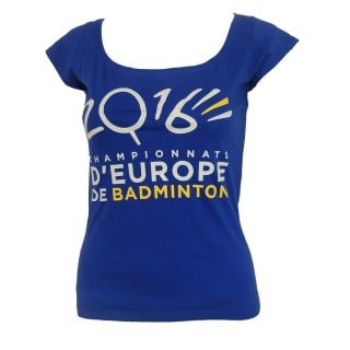 T-shirt femme CE 2016 de Badminton