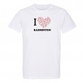 T-shirt I Love Badminton