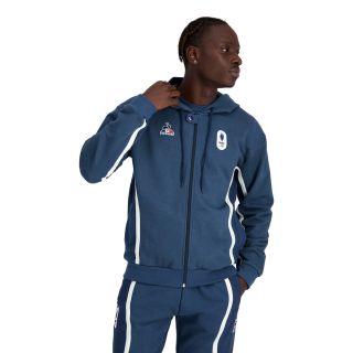 Sweat Zippe à Capuche Officiel JO 2024