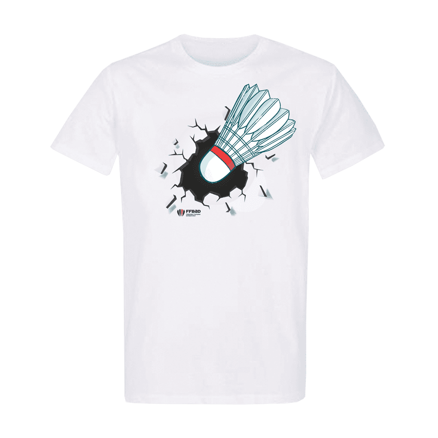 T-shirt BLANC Crash