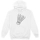 Sweat volant Mandala Badminton Blanc