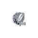 Broche unité blanche FF-Badminton