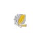 Broche unité jaune FF-Badminton