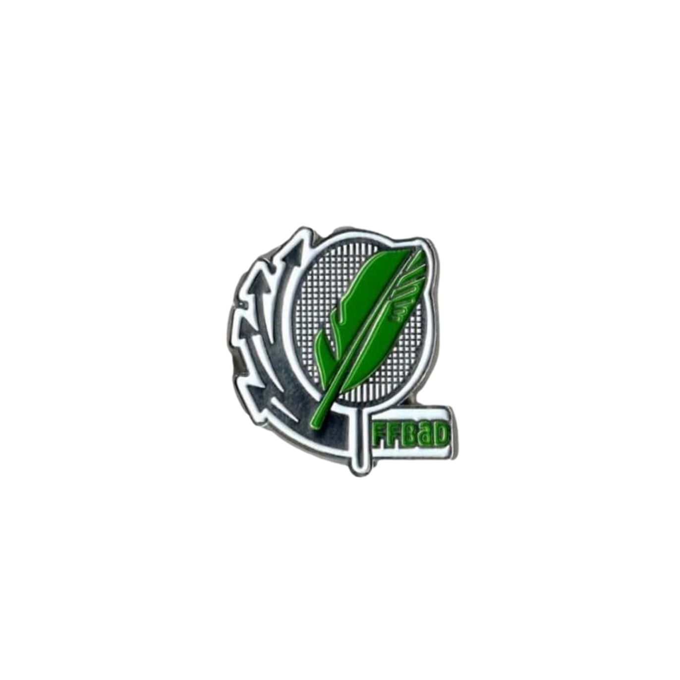 Broche unité verte FF-Badminton