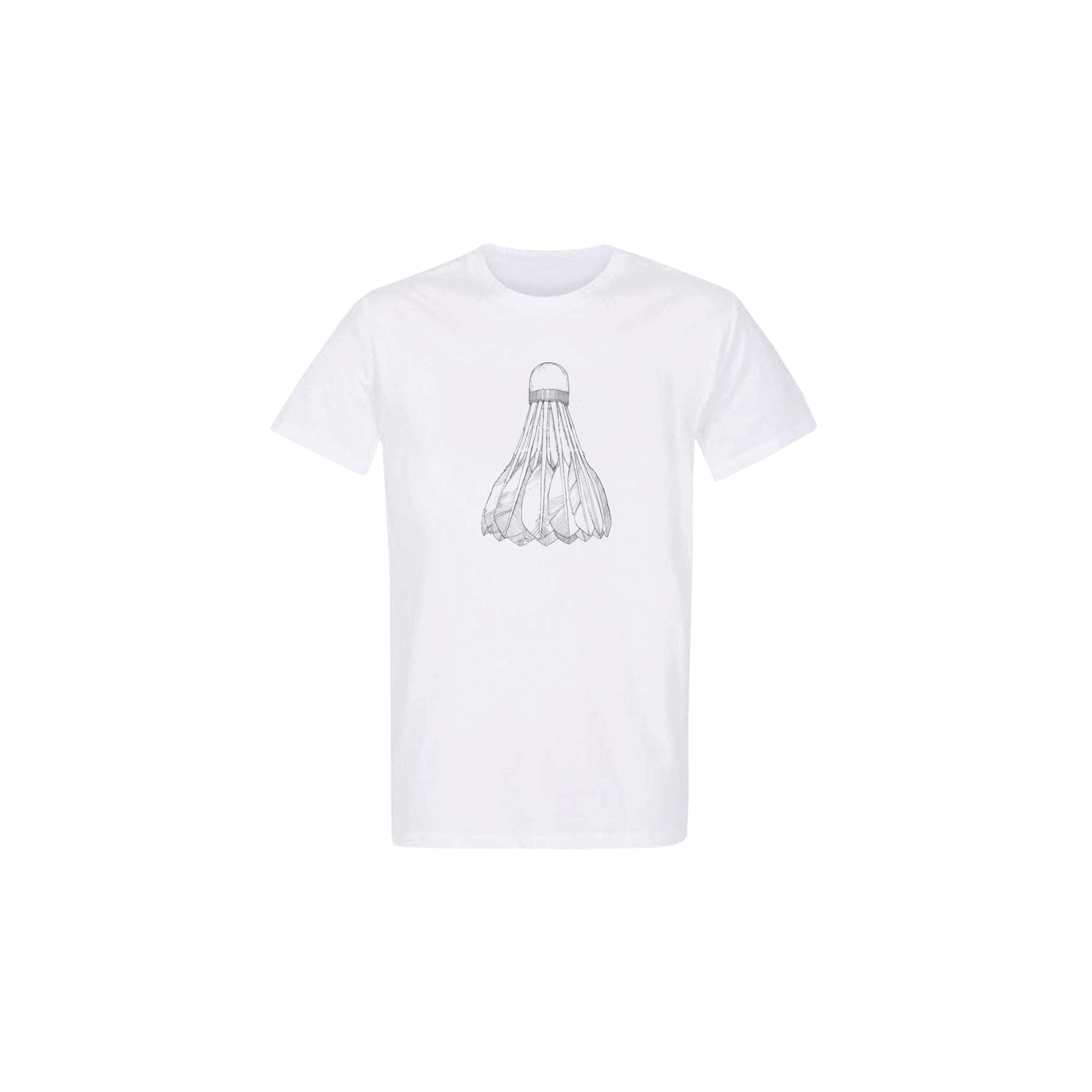 T-shirt BLANC Volant