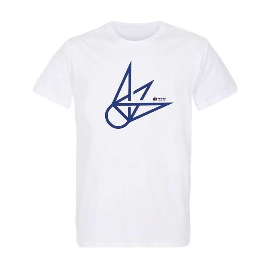 T-shirt BLANC Volant Design