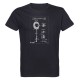 T-shirt NOIR Plan Raquette