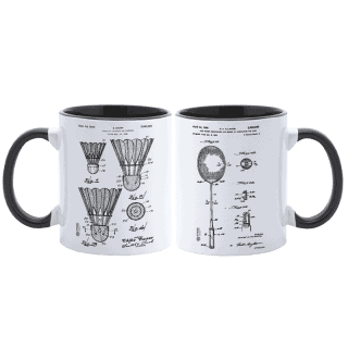 Mug Bicolore NOIR Plan Volant